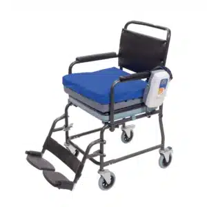 Ανατομικό Μαξιλάρι Κατακλίσεων Ραβδωτό Με Αεραντλία Ρεύματος Mobiak για αναπηρικό αμαξίδιο.