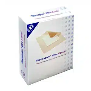 Αποστειρωμένο αυτοκόλλητο επίθεμα Pharmapore Ultra Exsorb 10x10cm